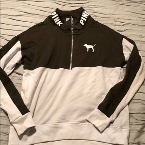 Victoria’s Secret Quarter Zip Sweatshirt